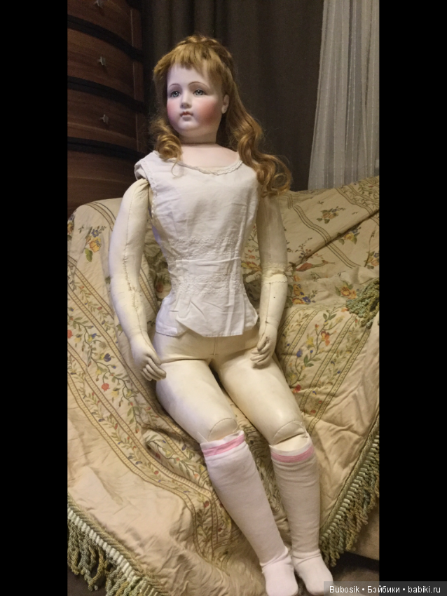 Портретная Jumeau,модная кукла. Новенькая в нашем семействе (фото 9)