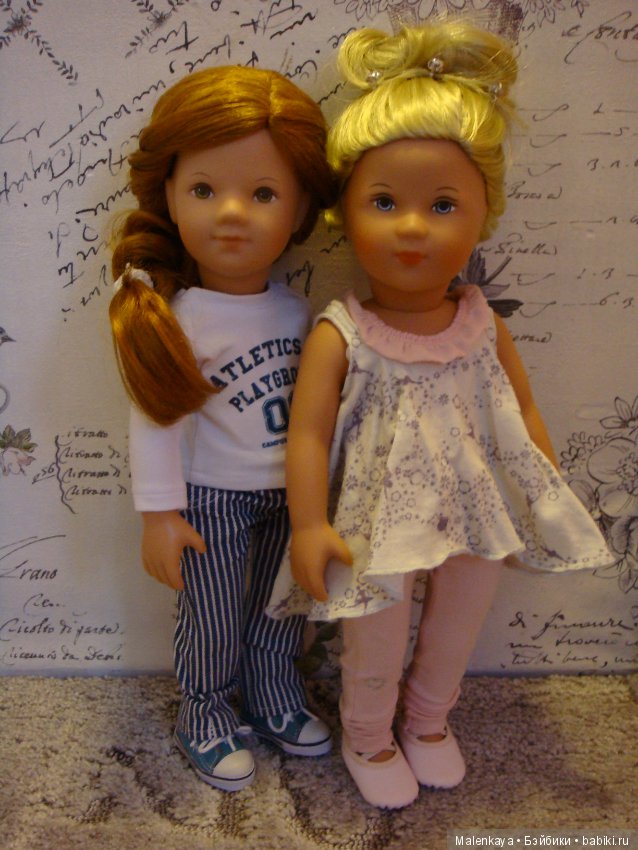 И все-таки Kathe Kruse - любовь, проверенная временем! Elea и Sophie