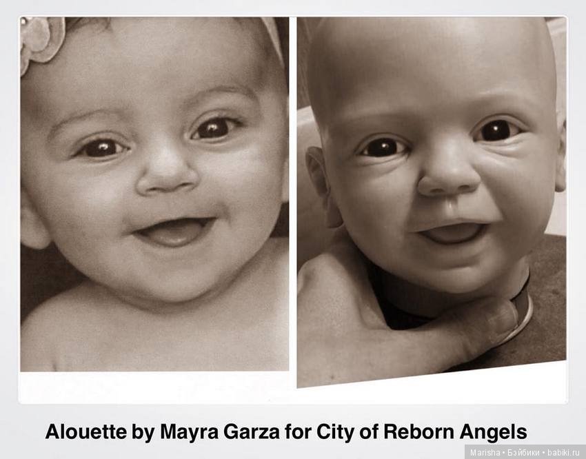 Новый молд куклы реборн Alouette от скульптора Mayra Garza