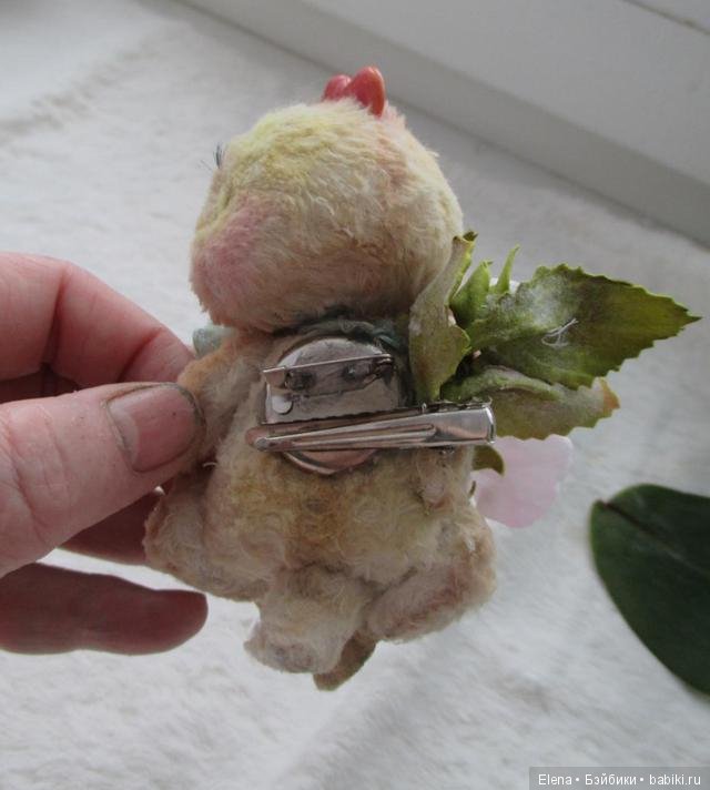 Выкройка брошки тедди - Цыпочки, в подарок от Светланы Кошевой (фото 2)