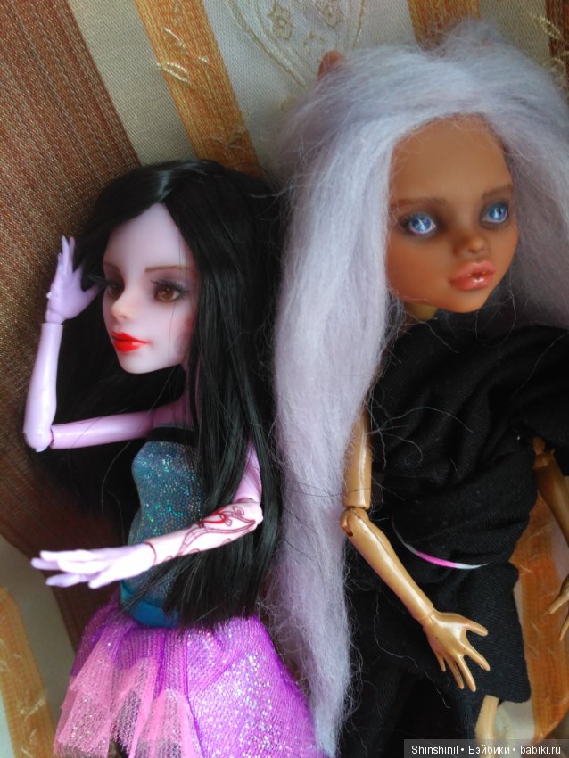 Закончила ооак — ООАК Monster High и Ever After High: репейнт (фото 2)