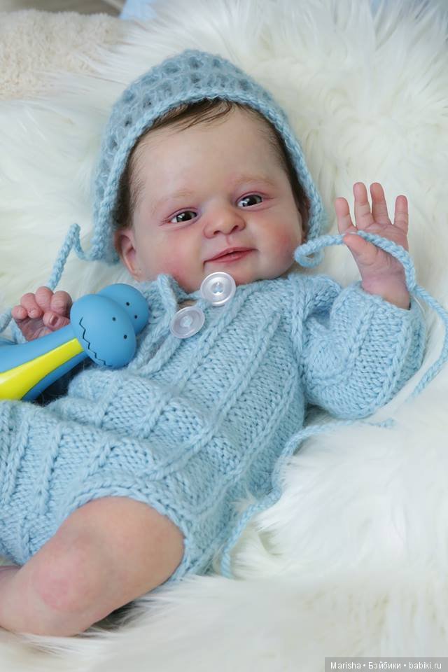 Малыши реборн Mary and Marc, скульптор Olga Auer, мастер Елена Киприянова (фото 3)