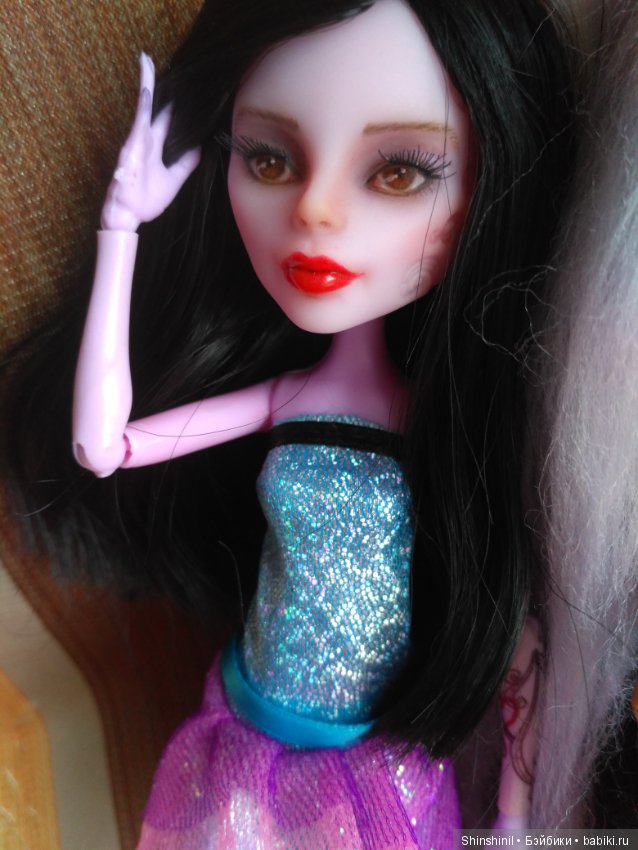 Закончила ооак — ООАК Monster High и Ever After High: репейнт (фото 4)