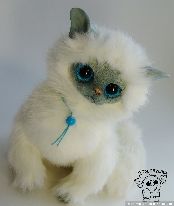 Миледи Василиса — Игрушки в смешанной технике (мех и глина): Арт (фото 4)