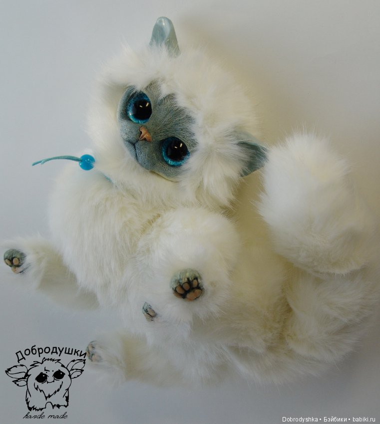 Миледи Василиса — Игрушки в смешанной технике (мех и глина): Арт (фото 7)