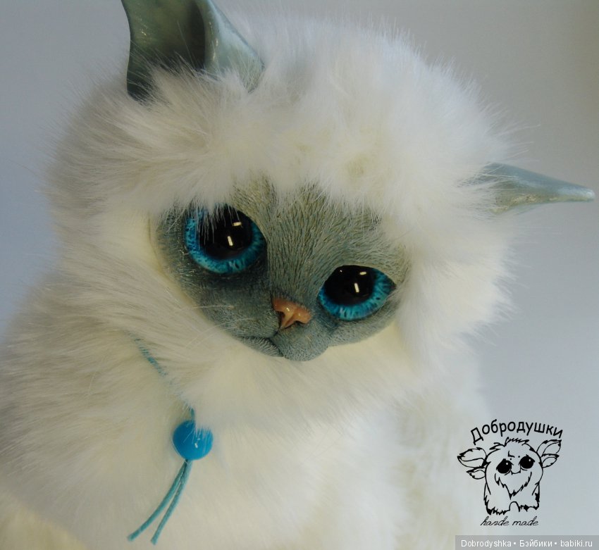 Миледи Василиса — Игрушки в смешанной технике (мех и глина): Арт