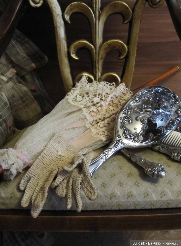 Верочка и кресло — Антикварные куклы Jumeau (Жюмо): Tete Jumeau (фото 3)