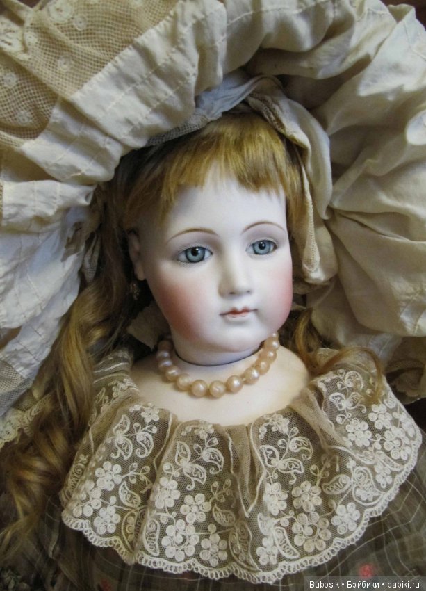 Верочка и кресло — Антикварные куклы Jumeau (Жюмо): Tete Jumeau (фото 5)