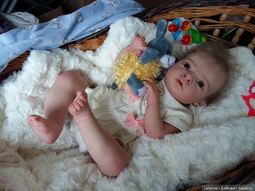 Малышка Сабриночка... кукла реборн Татьяны Захаровой