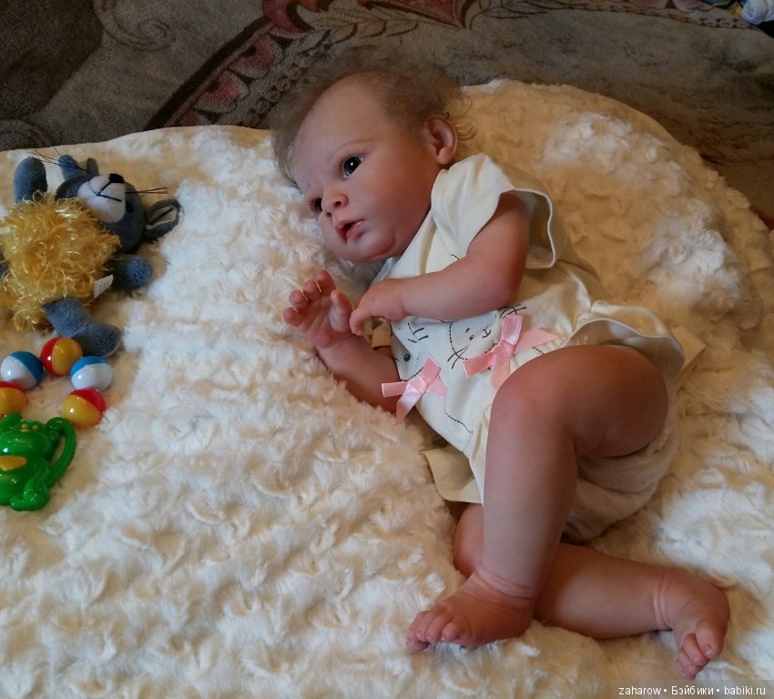 Малышка Сабриночка... кукла реборн Татьяны Захаровой (фото 8)