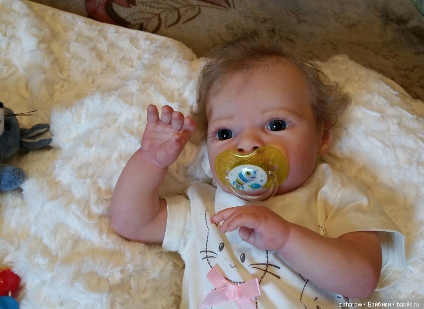 Малышка Сабриночка... кукла реборн Татьяны Захаровой (фото 6)