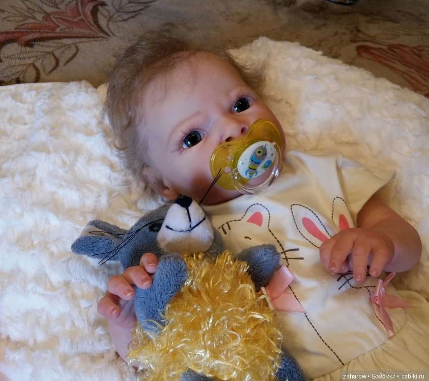 Малышка Сабриночка... кукла реборн Татьяны Захаровой (фото 3)