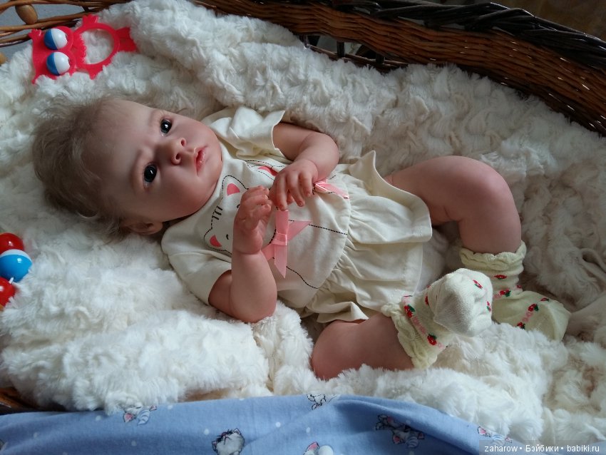 Малышка Сабриночка... кукла реборн Татьяны Захаровой