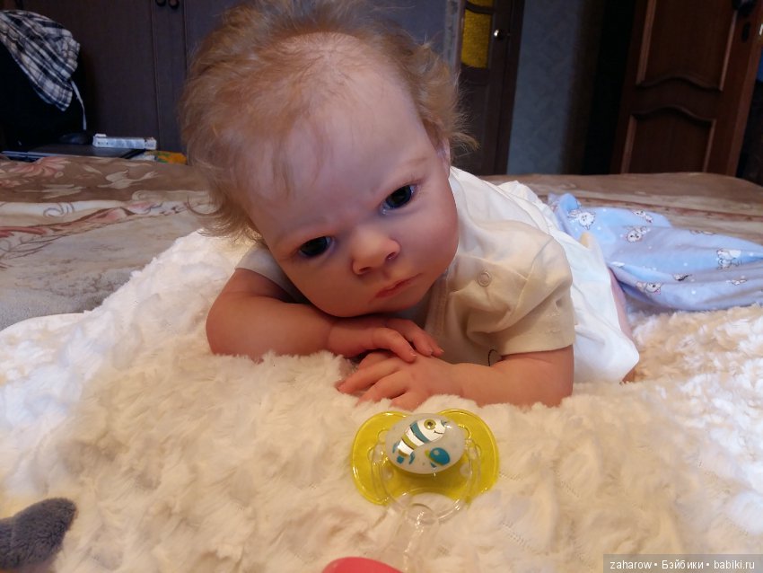 Малышка Сабриночка... кукла реборн Татьяны Захаровой (фото 9)
