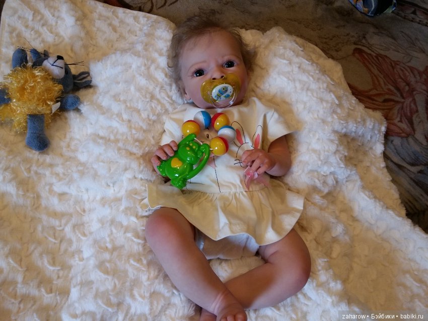 Малышка Сабриночка... кукла реборн Татьяны Захаровой (фото 5)