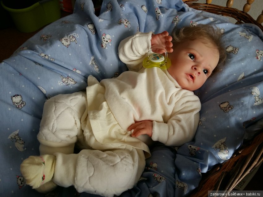 Малышка Сабриночка... кукла реборн Татьяны Захаровой