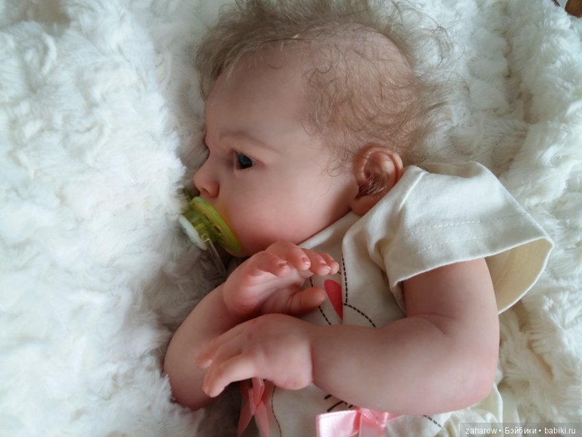 Малышка Сабриночка... кукла реборн Татьяны Захаровой