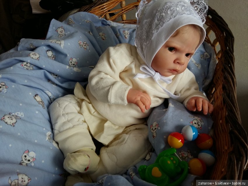 Малышка Сабриночка... кукла реборн Татьяны Захаровой