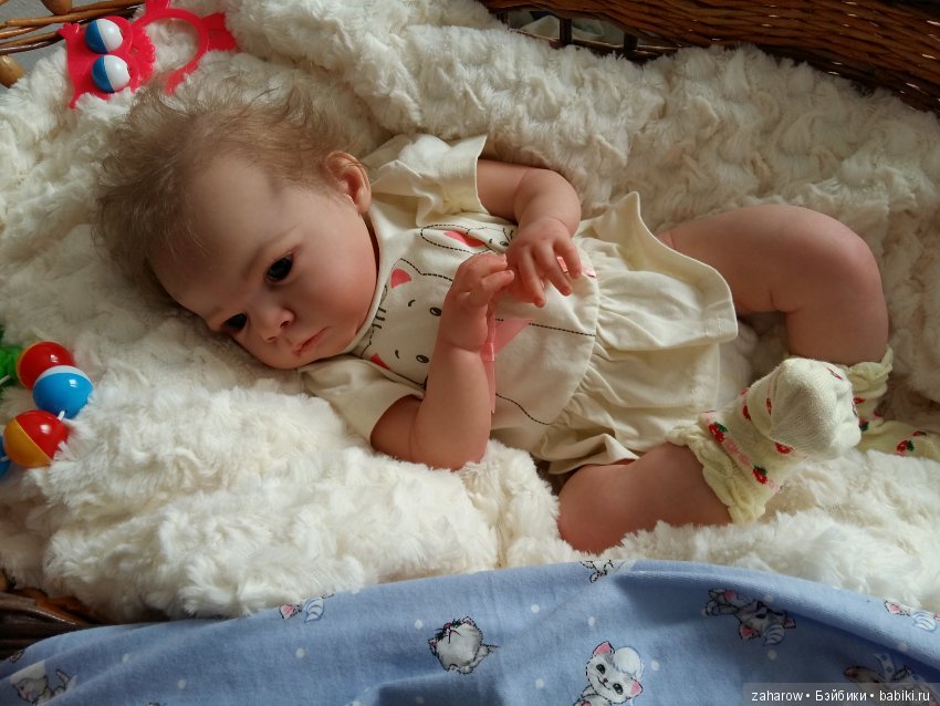 Малышка Сабриночка... кукла реборн Татьяны Захаровой