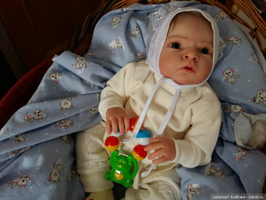 Малышка Сабриночка... кукла реборн Татьяны Захаровой