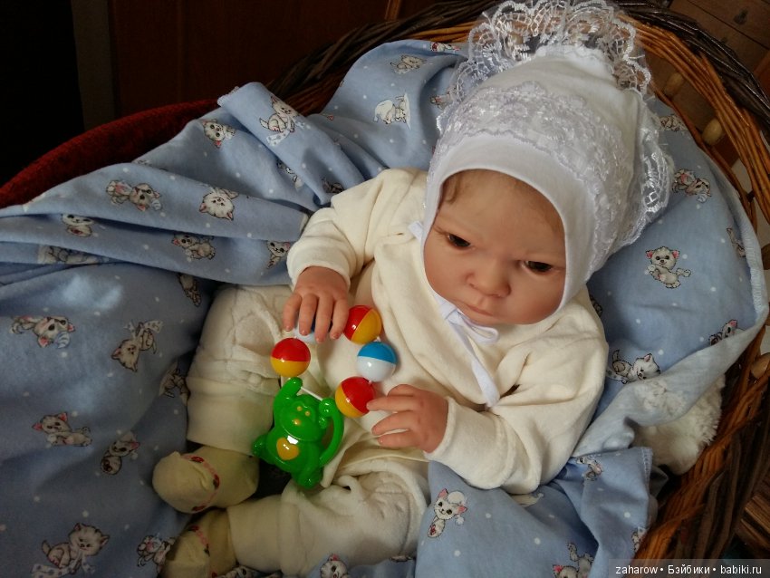 Малышка Сабриночка... кукла реборн Татьяны Захаровой