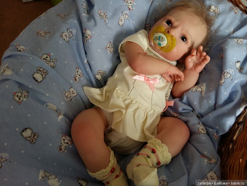 Малышка Сабриночка... кукла реборн Татьяны Захаровой