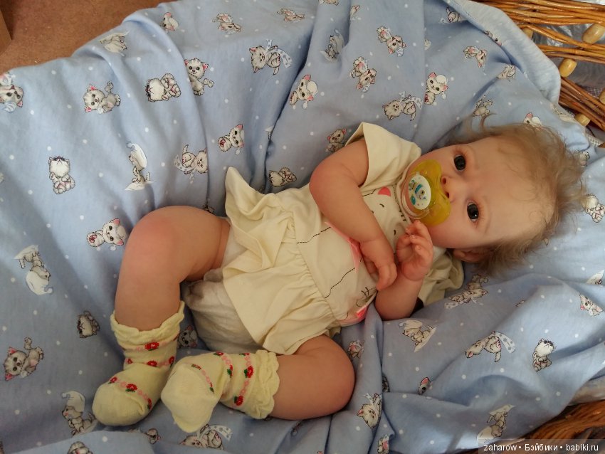 Малышка Сабриночка... кукла реборн Татьяны Захаровой