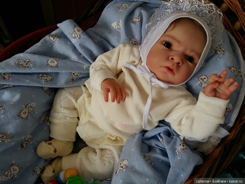 Малышка Сабриночка... кукла реборн Татьяны Захаровой