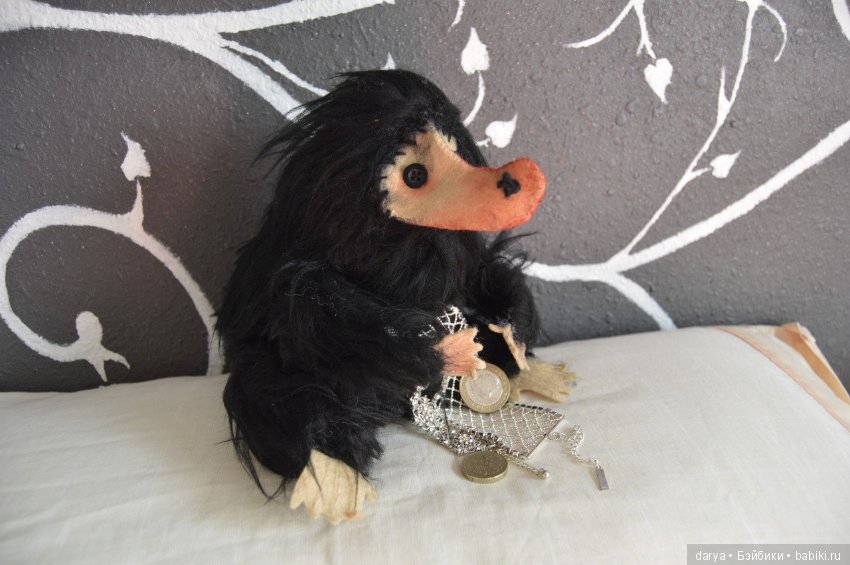 Nifflers грызуно-подобное существо с выкройкой (фото 3)