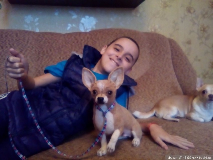 Чихуахуа из шерсти — Валяные игрушки из шерсти: сухое валяние (фото 2)