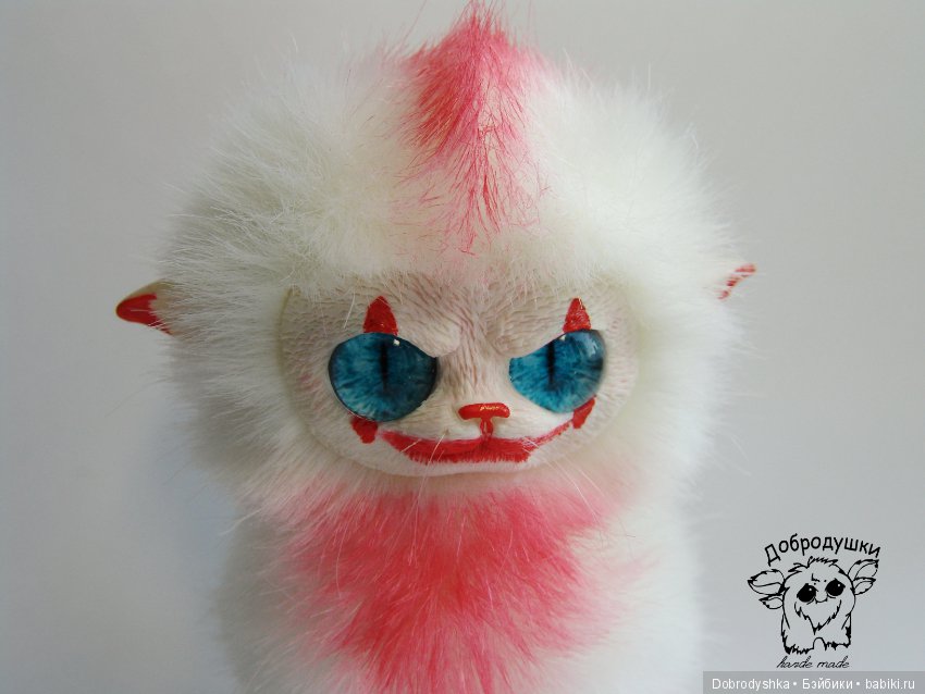 Пеннивайз — Игрушки в смешанной технике (мех и глина): Арт (фото 4)