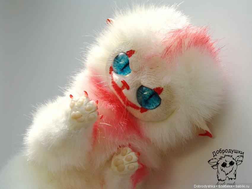 Пеннивайз — Игрушки в смешанной технике (мех и глина): Арт (фото 10)
