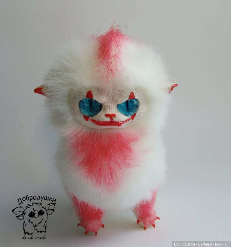 Пеннивайз — Игрушки в смешанной технике (мех и глина): Арт (фото 5)