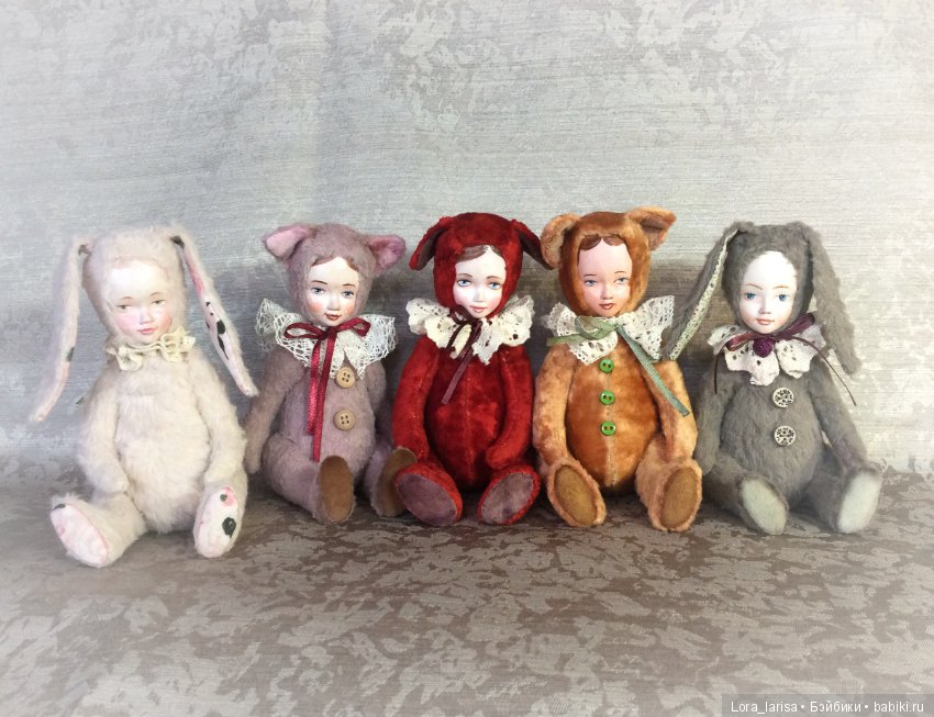 Мои доллечки — Авторские куклы Тедди (фото 2)