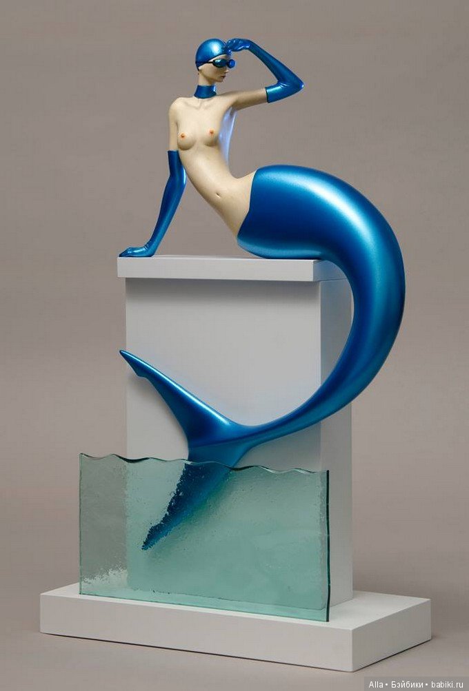 Изящная скульптура из дерева, автор John Morris