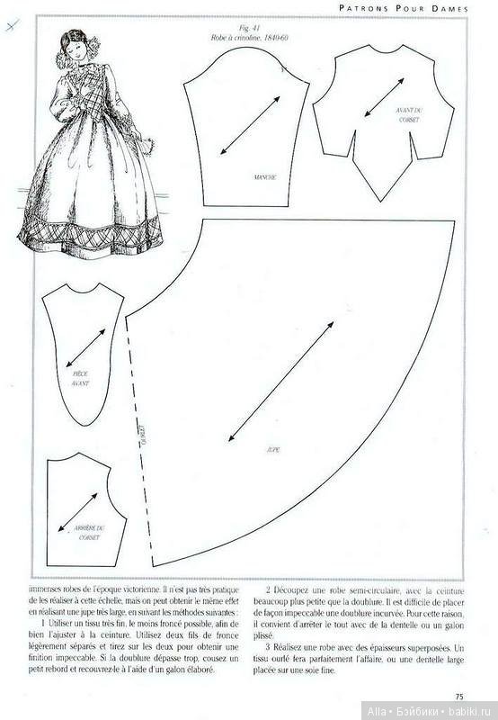 Выкройки красивых платьев (фото 7)