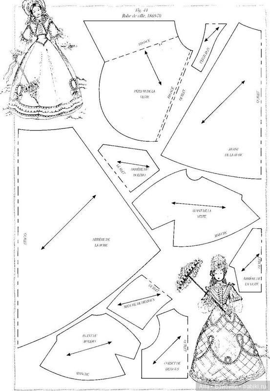 Выкройки красивых платьев (фото 5)