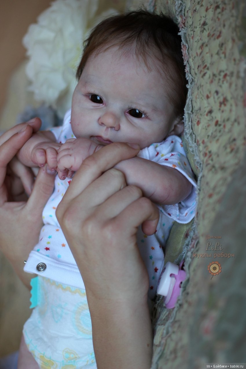 Малышка реборн Кенди, молд Candy скульптора Ping Lau (фото 10)
