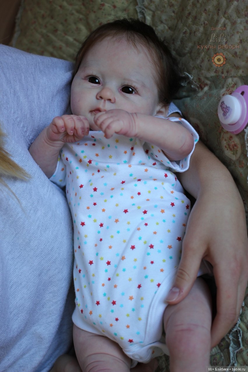 Малышка реборн Кенди, молд Candy скульптора Ping Lau (фото 2)