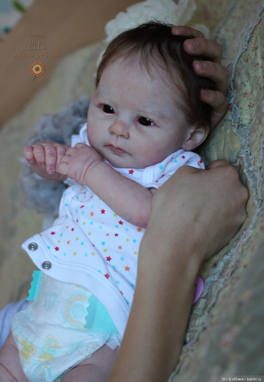 Малышка реборн Кенди, молд Candy скульптора Ping Lau