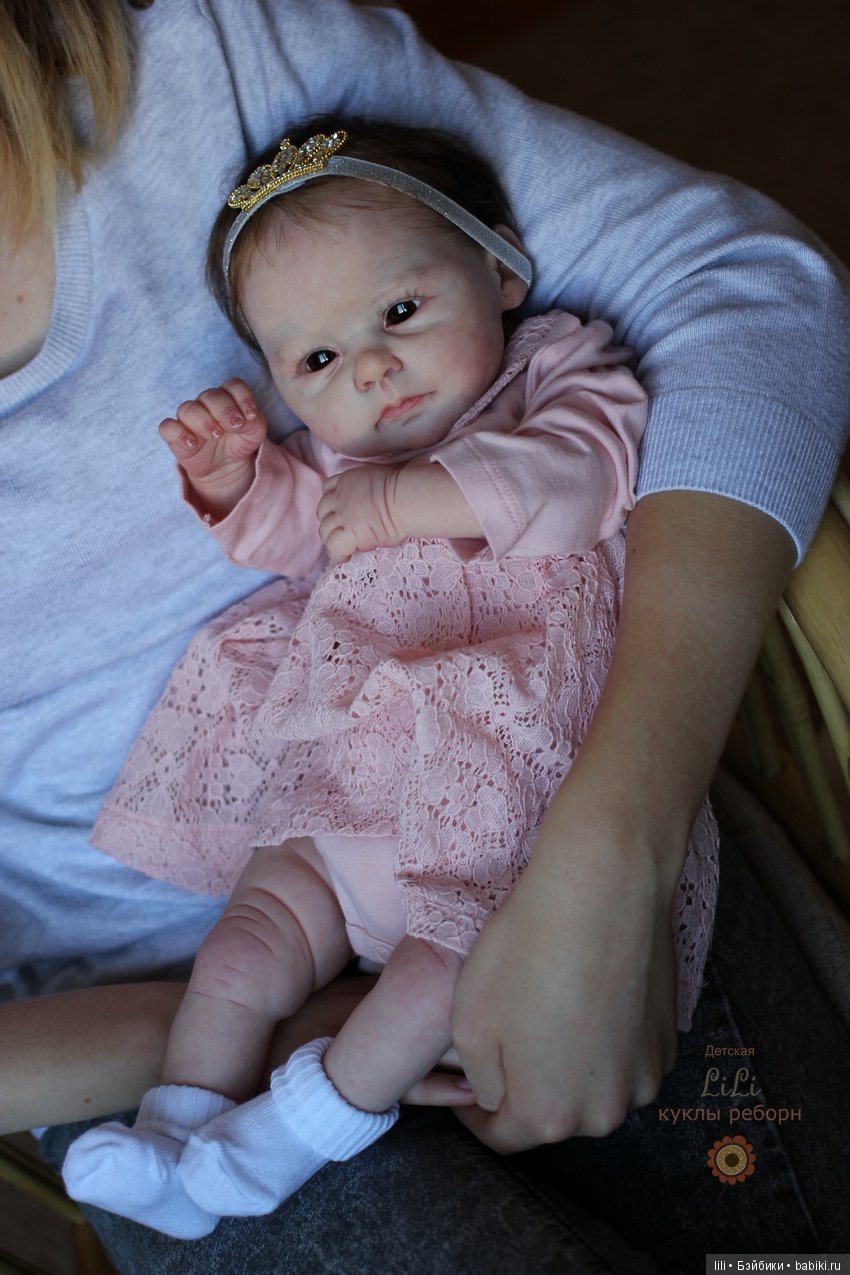 Малышка реборн Кенди, молд Candy скульптора Ping Lau