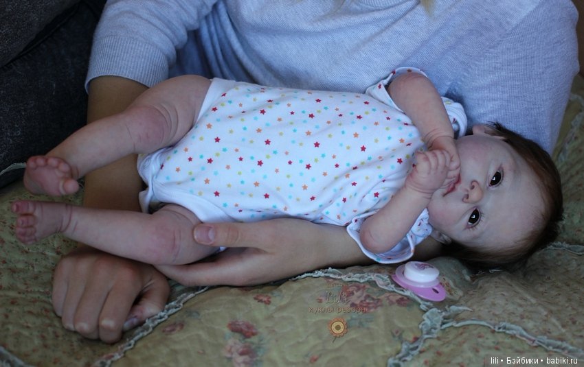 Малышка реборн Кенди, молд Candy скульптора Ping Lau (фото 3)