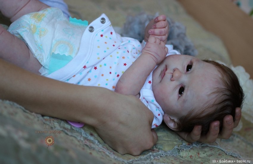 Малышка реборн Кенди, молд Candy скульптора Ping Lau