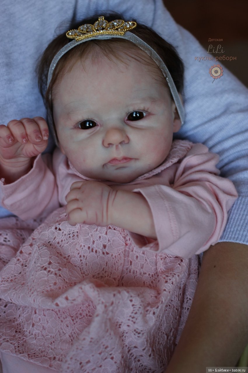 Малышка реборн Кенди, молд Candy скульптора Ping Lau