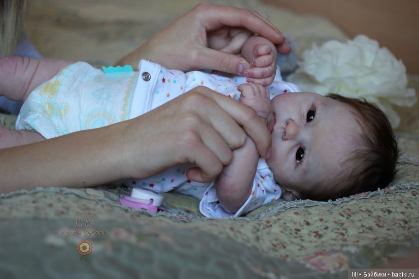 Малышка реборн Кенди, молд Candy скульптора Ping Lau (фото 9)