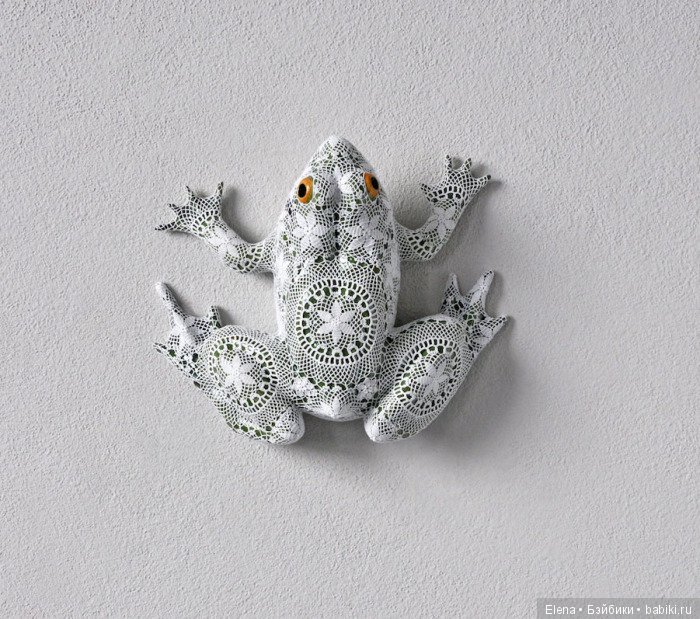 Кружевные скульптуры животных и насекомых от португальской мастерицы (фото 5)