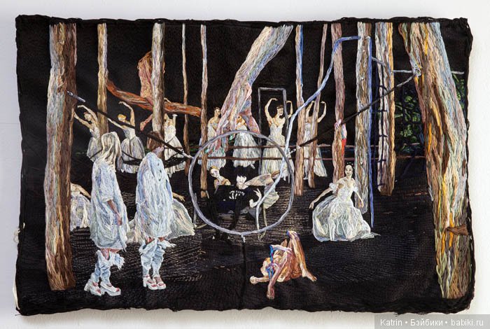 Вышитые картины, создающие иллюзию живописи (фото 3)