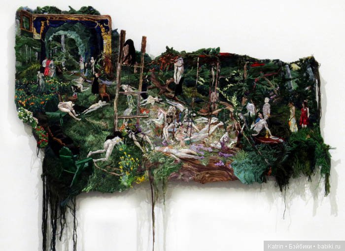 Вышитые картины, создающие иллюзию живописи (фото 2)