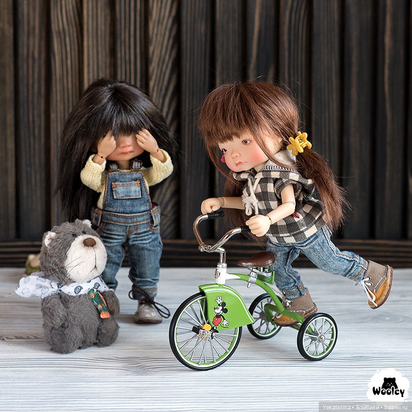 Велосипед — Фотоистории с куклами BJD (БЖД): сериалы (фото 4)