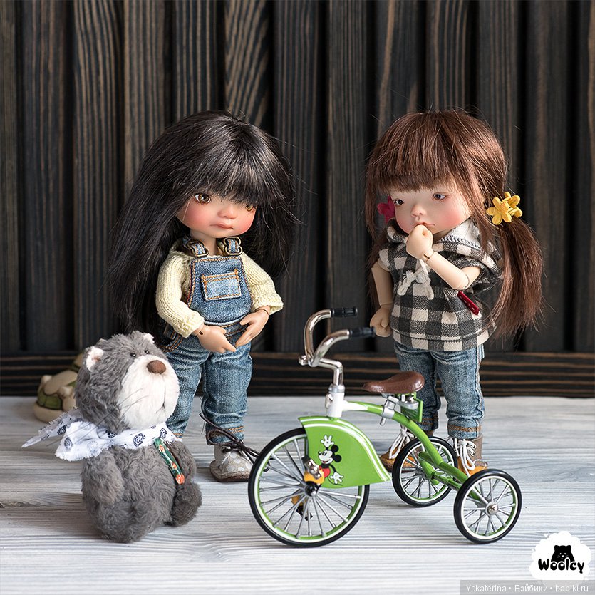 Велосипед — Фотоистории с куклами BJD (БЖД): сериалы